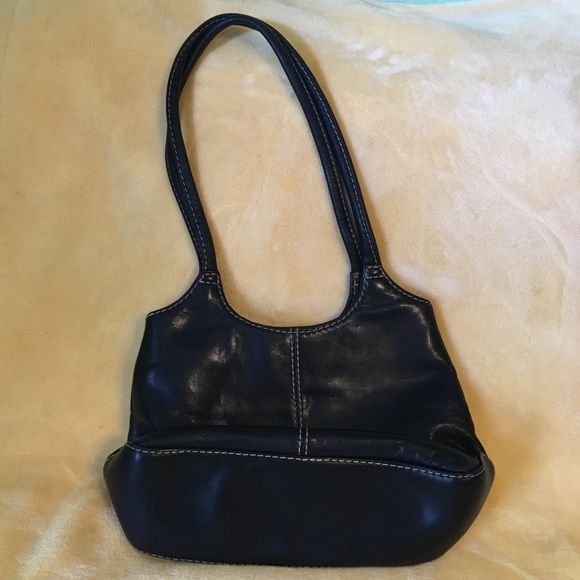 Fossil black leather purse - Picture 2 of 6